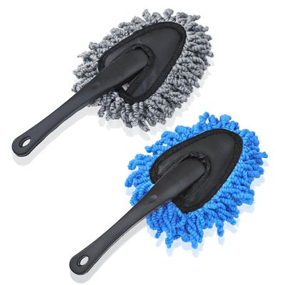 2 Pcs Super Soft Microfiber Duster Brush, Car Dash Cleaner, Cleaning Brush, Dusting Tool, Cleaning Tools for Car Cleaning, Home Kitchen, Computer
