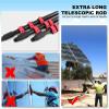 Telescopic Rod Cleaning Brush 3-11m Window Cleaning Pole,Water Fed Telescopic Brush,Extendable Cleaner Conservatory Roof,Cleaning Photovoltaic and Solar Panels (Size : 5./18FT) view 4