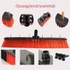 Multi Purpose Water Spray Brus Telescopic Rod Cleaning Brush Water Fed Telescopic Brush Window Cleaning Brush Equipment High-Altitude Cleaning Window Cleaning Brush view 4
