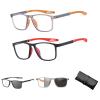 Sport Intelligent Photochromic Progressive Bifocal Presbyopia Glasses, Chromoscope. Reading Glasses, Unisex Reading Glasses (2b,1.0x) view 1