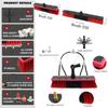 3m-9m Adjustable Solar Panel Cleaning Brush and Pole, Window Cleaner Brush & Water Fed Pole Kit, Solar Panel Cleaning System Window Washing Equipment Tool,5M/35cm Brush Head view 4