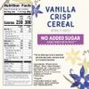 Cascadian Farm Organic Vanilla Crisp Cereal, No Added Sugar, 12 oz view 2