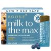 Boobie Bar Superfood Blueberry Muffin Lactation Bar for Breastfeeding Moms to Increase Milk Supply | #1 Selling Lactation Snack Bars | Vegan, Fenugreek-Free, Gluten-Free, Dairy-Free (7 Bars) view 1