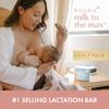 Boobie Bar Superfood Blueberry Muffin Lactation Bar for Breastfeeding Moms to Increase Milk Supply | #1 Selling Lactation Snack Bars | Vegan, Fenugreek-Free, Gluten-Free, Dairy-Free (7 Bars) view 3