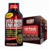 Vitamin Energy Workout+ Extra Strength Energy Shot Berry 48 Pack, 260mg Natural Caffeine, Pre-Workout, B-Vitamins, Minerals, Endurance & Performance, Zero Sugar, Gluten-Free, Vegan, 1.93 fl oz view 1