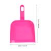minkissy Mini Dustpan and Brush Set Compact Hand Broom with Soft Bristles for Desktop Keyboard Pet Cages and Bed Cleaning Space-Saving Design Small Sweeper for Precise Household Use view 2