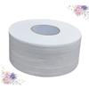 minkissy Large Roll Black Toilet Paper Quilted Soft Double Rolls for Household Office Use view 3