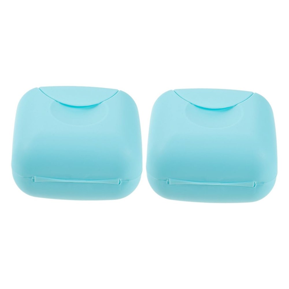 COLLBATH 2pcs Portable Storage Box Breathable Organizer for Women and High-Temperature Resistant for Travel and Everyday Use