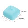 COLLBATH 2pcs Portable Storage Box Breathable Organizer for Women and High-Temperature Resistant for Travel and Everyday Use view 2