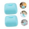 COLLBATH 2pcs Portable Storage Box Breathable Organizer for Women and High-Temperature Resistant for Travel and Everyday Use view 4