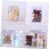 Anneome Self-sealing Bags 75pcs Seal-sealing Wrapping Bag for Food Storage -free Reusable Waterproof Easy-tear Perfect for Candy Cookies view 3