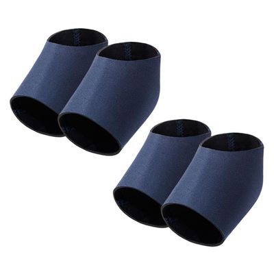 VINTORKY Elastic Heel Socks 2 Pairs Heel Protector for Foot Bone Spur Support Socks for Cushion