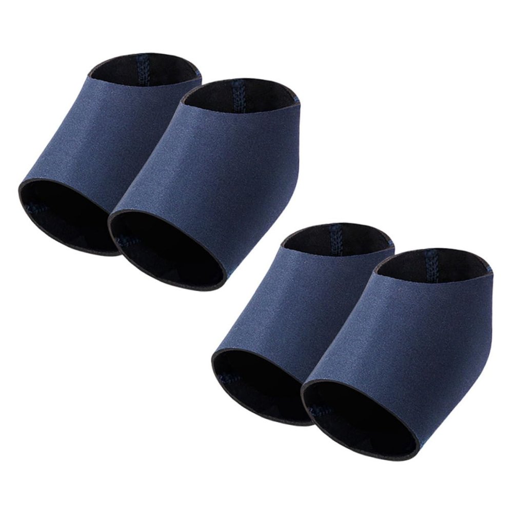 VINTORKY Elastic Heel Socks 2 Pairs Heel Protector for Foot Bone Spur Support Socks for Cushion