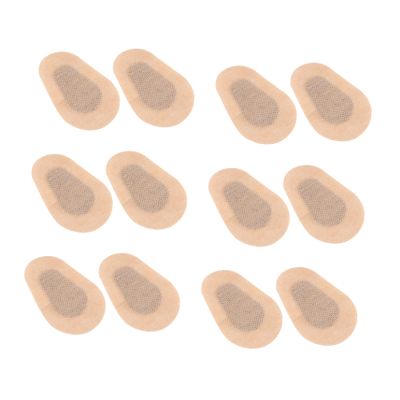 VINTORKY 6pairs Self-adhesive Eye Patches for Wound Care Breathable Absorbent Non-stick Eye Masks for Postoperative Healing and Protection