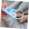 Gogogmee Stainless Steel Nail Scissors Magnifier Fingernail Cutters Magnifying Glass for Seniors Home Travel Nail Care view 3