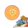 FOYTOKI Wash Sponge Fruit-Shaped Cleaning Sponge for Dishwashing and Kitchen Use Strong Decontamination Eraser Brush Orange Color for Kitchenware and Furniture Cleaning view 4