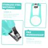 Hohopeti Senior Nail Scissors Nail Clippers Magnifier Toenail Clipper Fingernail Clippers Stainless Steel Easy to Use view 2