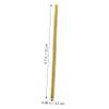 BCOATH 2400pcs Gold Candy Bag Ties Cellophane Sealed Pouches Drawstring Wrapping Ties for Treat Bags Bread Holiday view 2