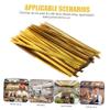 BCOATH 2400pcs Gold Candy Bag Ties Cellophane Sealed Pouches Drawstring Wrapping Ties for Treat Bags Bread Holiday view 3
