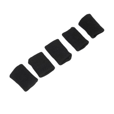 Gogogmee 5pcs Slip Finger Cots for Winter Sports Gloves Grip Strength Trainer Finger Guards for Cutting Basketball