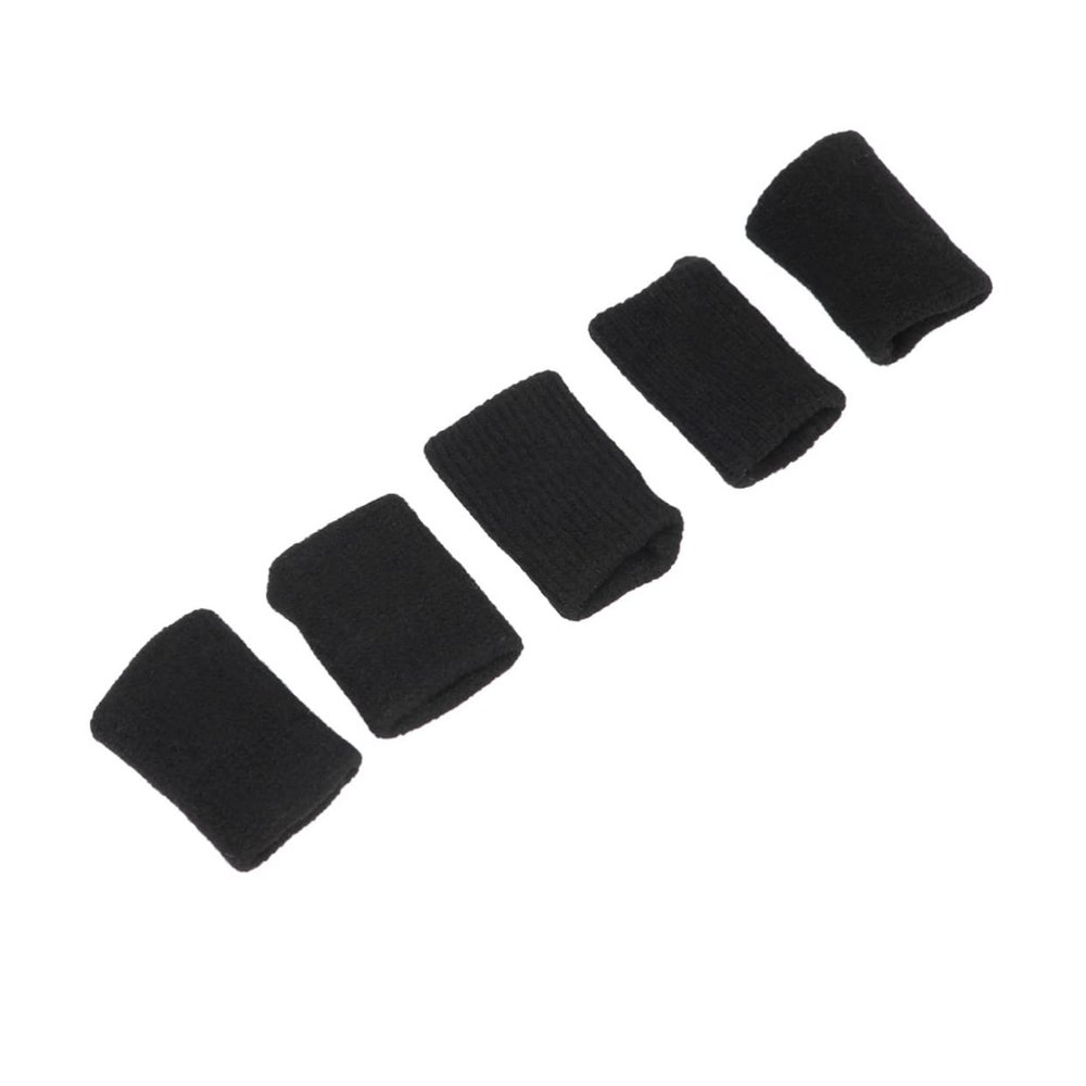 Gogogmee 5pcs Slip Finger Cots for Winter Sports Gloves Grip Strength Trainer Finger Guards for Cutting Basketball
