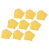 Unomor 100pcs Yellow Plaid Kraft Paper Sandwich Bags Grease-resistant Wrapping Paper for Cafes view 1