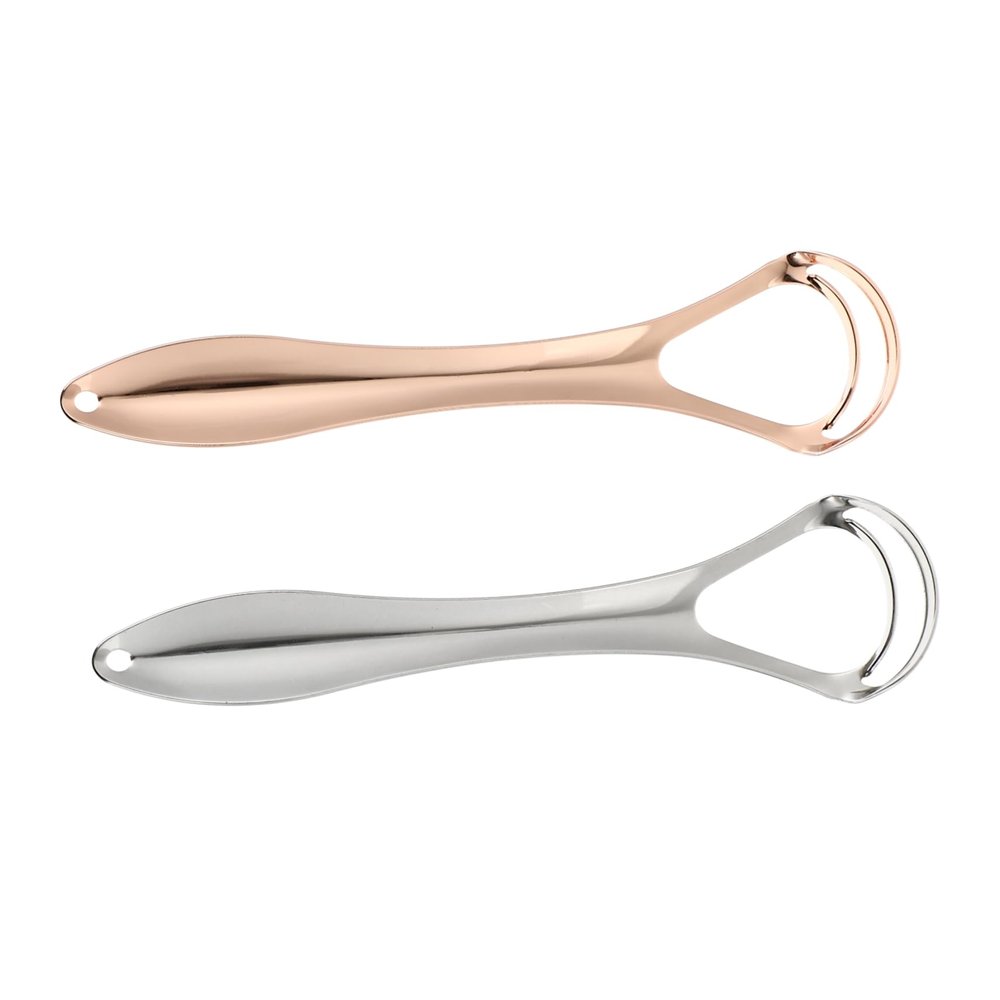 Anneome 6pcs Quality Material Tongue Scraping Tool Multi-functional Tongue Cleaner for Home Use Comfortable Grip