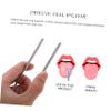 FOYTOKI Ergonomic Stainless Steel Tongue Scraper Oral Health Tool Easy Operation for Travel view 4