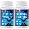 Probiotics for Men, 500 Billion CFU & 12 Mens Probiotic for Digestive Health + 4 Organic Prebiotic Fiber, for Digestive, Gut, Immune Health, Bloating, Gas, Energy Support, Shelf Stable - 120 Capsules view 1