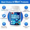 Probiotics for Men, 500 Billion CFU & 12 Mens Probiotic for Digestive Health + 4 Organic Prebiotic Fiber, for Digestive, Gut, Immune Health, Bloating, Gas, Energy Support, Shelf Stable - 120 Capsules view 4
