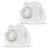 2 Packs Reliable Silicone Cushion for AirFit F40 Full Face Replacement Cushion (L) view 1