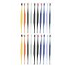20Pcs Ear Wax Choose Rustproof Colorfast Rugged Safe Spiral Design Double Ended Ear Pick for Home Ear Cleaner, Spiral Massage Ear Scoop view 1