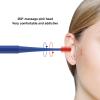 20Pcs Ear Wax Choose Rustproof Colorfast Rugged Safe Spiral Design Double Ended Ear Pick for Home Ear Cleaner, Spiral Massage Ear Scoop view 3