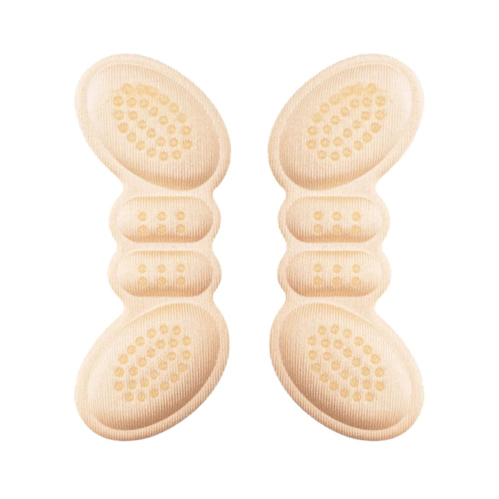 1Pair Heel Cushion Pad Heel Cushion Slipless Soft Thicken Foot Protector Pad Thickened Antiwear Heel (6mm)