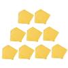 PRETYZOOM 100pcs Fried Food Packaging Papers Yellow Checkered Sandwich Wraps Grease Resistant Food Wrap for Restaurants Cafes and Home Use Chic Decorative Design for Stylish Presentation view 1
