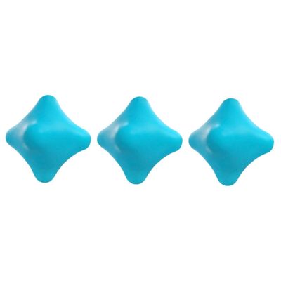 FOYTOKI 3pcs Neck Foot Massage Ball Silicone Manual Massager Body Trigger Point Therapy Tool