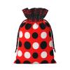 YHNNHJUJ Christmas Drawstring Bags For Presents - Xmas Santa Bags, Candy Bag, Wrapping Gift Bags With Tags, Perfect For New Year & Xmas Holiday Party Goodies view 2