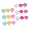 HAPINARY 18pcs Safe Nail Grinder Heads Electric Nail Trimmer Buffers for Parents view 1