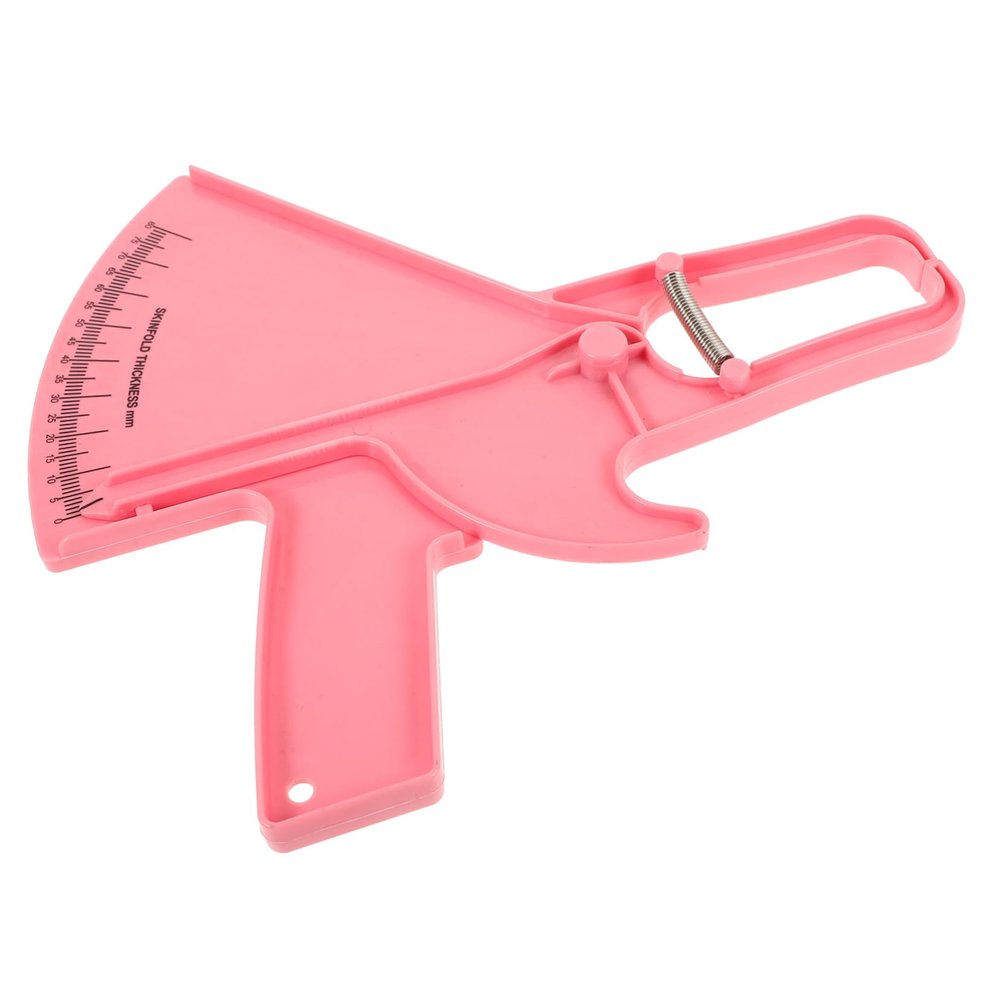 Hoement Handheld Fat Caliper Tool for Accurate Body Measurement Easy to Use Skinfold Tester for and Fitness Tracking and Caliper Clip for Arms Thighs Chest and Waist