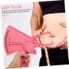 Hoement Handheld Fat Caliper Tool for Accurate Body Measurement Easy to Use Skinfold Tester for and Fitness Tracking and Caliper Clip for Arms Thighs Chest and Waist view 3