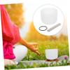 WHAMVOX White Chakra Crystal Singing for Meditation and Yoga Lightweight Healing Sound for Relaxation Durable Material for Travel Healing view 2