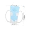 ORFOFE Unbreakable Drinking for Elderly and Disabled Inclined Mouth for Easy Drinking Lightweight and Convenient for Daily Use view 2