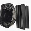 10 Pack Black ESD Anti-static Trash Bag for Clean Room | Static Control, Flat-mouth (Flat Opening) Anti static Bag for Garbage Disposal (Black,40L 0.05x680x780mm) view 3