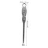 NOLITOY 100pcs Stainless Steel Ear Spoon Durable Ear Wax Remover for Home Use Portable Lightweight Skid-Resistant Design Cleaning Tool view 2