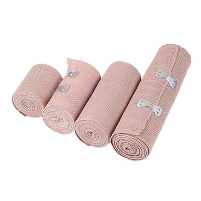 FOYTOKI 4pcs Elastic Bandage Wraps Comfortable Breathable Compression Straps for Wound Care Sports Protection Post-Surgery Support