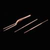 3-Piece Stainless Steel Ear Pick Double Head Ear Lard Remover Curette Tweezers Set Beauty Tool For Ear Picking With Spiral view 4