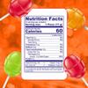 Fruity Lollipop Bon Bon Bum with Bubble Gum center Perfect for Parties and Sharing (24 Pieces, Mango) view 2