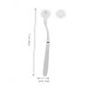 FOMIYES 2pcs Silver Massage Hammer Meridian Roller Tool for Relief and Muscle Tension Portable Massaging for Home and Travel view 3