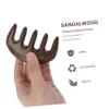 FOMIYES 3pcs Thickened Sandalwood Massage Comb for Scalp Relaxation and Care Wide Tooth Detangler for and Circulation view 4