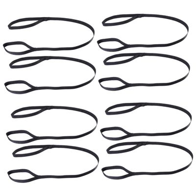FRCOLOR 8pcs Portable Leg Lifter Straps for Seniors and Disabled Convenient Daily Use Polyester Straps for Bed Wheelchair and Car Mobility Assistance